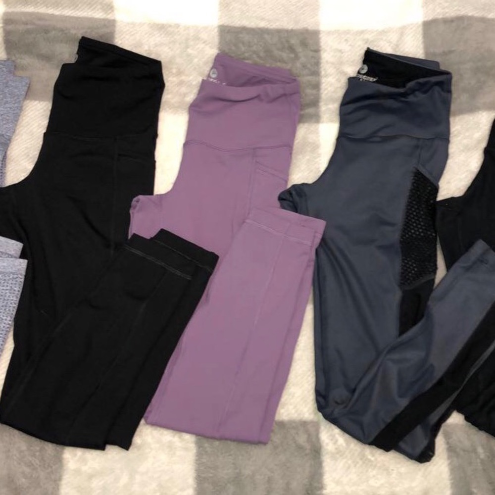 BUNDLE OF 3 90 DEGREE LEGGINGS